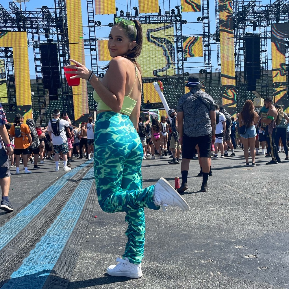 Printed Pants